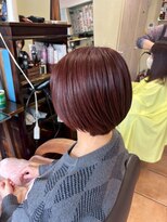 リマイル(remile)&nbsp;艶髪　ワインレッドカラー　【東武練馬/髪質改善】