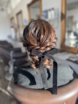 フリーク 石岡店(FREAK) パーティーセット【シニヨン】