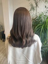 フゥカ 売市店(fuka) 【ブリーチなしカラー】アッシュブラウン×グレージュカラー