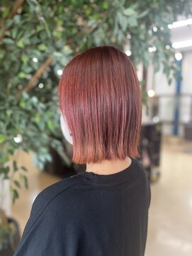 美容会館 岩瀬店(BIYO-KAIKAN) 切りっぱなしボブ