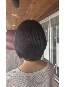 ヘアサロン フラット(Hair salon flat) ひし形シルエットボブ