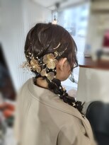 クリーム(Cream) ヘアセット・編みおろしヘア