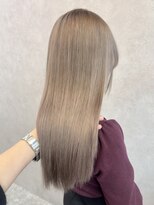 ロンド レア 天神大名店(Lond Le’a) ダークアッシュ/大人ガーリー/似合わせカット/着物ヘア10代20代