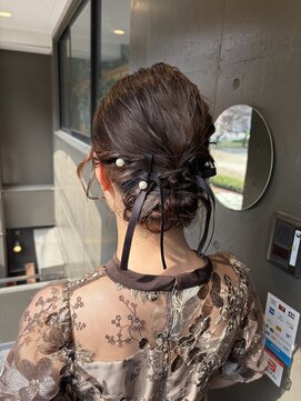 プランツヘアー 高宮店(Plants hair) リボンアレンジ