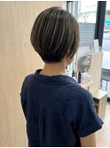 白髪ぼかしハイライトショート【阪急川西能勢口駅・JR川西池田