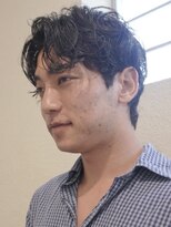 シキ(SIKI)&nbsp;メンズカットハイライトブリーチバレイヤージュパーマ