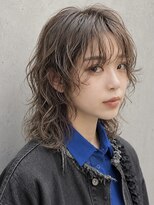エストアール フクオカ 福岡博多店(est-r. Fukuoka)&nbsp;抜け感ウルフパーマ