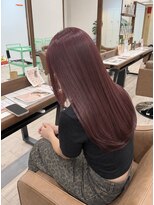 ニュースエン(newseN:)&nbsp;ボルドーレッド/ブリーチなしダブルカラー/ケアブリーチ/新潟