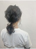 簡単アレンジポニー