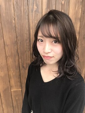 メール(Mer...) 小顔 無造作カール ボブディ くびれセミディ