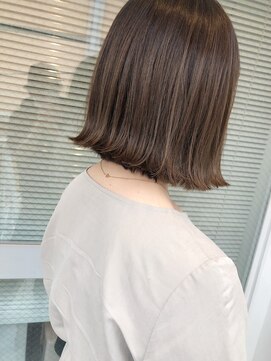 ミント(mint) *外ハネボブにヌーディベージュ☆*