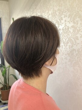ビューティーサロン コマ(koma) 大人☆ショートヘア×ツヤ感ブラウンカラー