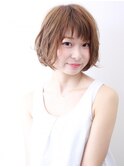 【morio成増】かわいいボブ☆ 外ハネ＆アッシュブラウン