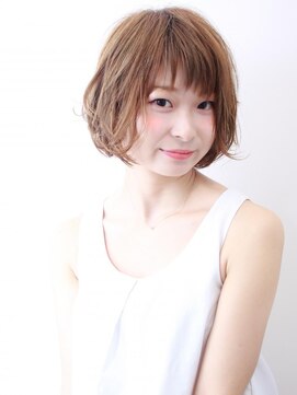 モリオ フロム ロンドン 成増店 【morio成増】かわいいボブ☆ 外ハネ＆アッシュブラウン