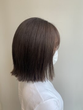 クイントネオリーブ 自由が丘正面口店(quint:neolive) ラベンダーグレージュボブ