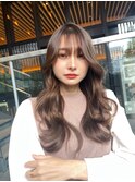 韓国女優風くびれヘア レイヤーカット