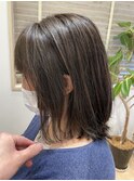 大人ハイライト ショコラベージュ/脱白髪染め