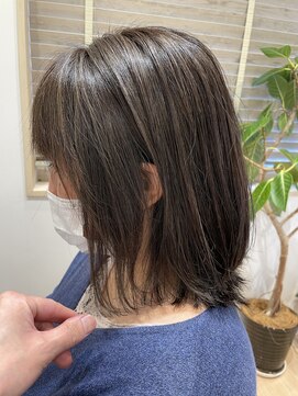 コノアラボ 守谷店(Conoah labo) 大人ハイライト ショコラベージュ/脱白髪染め