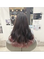 ヘアーストーリー マハラ(HAIR STORY MAHARA) グラデーションカラー×ピンク