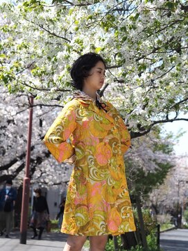 リブロ 三軒茶屋(LIBRO) レトロ×ふんわりショート