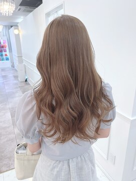 リルミー(Lilme) 【ブリーチ1回】ミルクティーベージュ *Lilme*