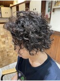 メンズスパイラルパーマ
