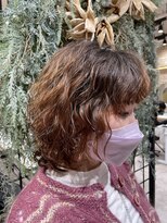 ゼスト 三鷹店(ZEST)&nbsp;【ZEST三鷹　高橋美紀】ウルフレイヤー×MIXスパイラルパーマ