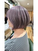 白髪ぼかし　ラベンダーグレージュ【50代】【60代】【70代】