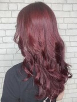 アース 川崎店(HAIR&MAKE EARTH) ラズベリーピンク