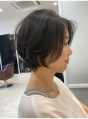 ショート初心者におすすめ◎ ☆大人の丸みショートボブ☆