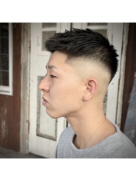 エルエー 大津店(L.A) ハイスキンフェード　ラフトップ　ベリーショート