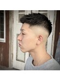 ハイスキンフェード ラフトップ ベリーショート
