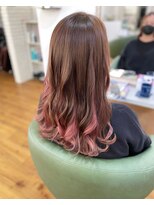 ヘアーガーデン バレッタ(hair garden barretta) モテ・愛されインナーピンクcolor