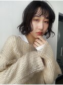 コテ巻き風パーマ