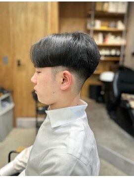 ルーム(Luum) フェードｘセンターパートｘマッシュ