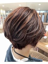 ラック 海老名店(LUCK) 白髪ぼかしハイライト ピンク系