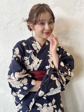ハウス(HAUS.) 浴衣ヘアアレンジ#カサイ