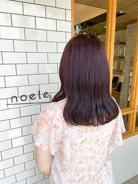 ノエル(noele) ピンクラベンダー/デザインカラー