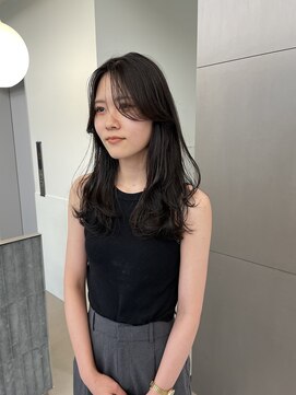 ローレンアオ(LOREN AO) ミルクティベージュオリーブダブルカラーラベンダー