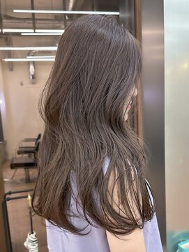 パークレーン アイス イヴェン(park lane ICI yeven) ブリーチなしカラー ラベンダーグレージュ ベージュ/momoka