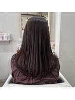 エルデ ナインズ ヘアー スタンド 川口店(elde 9's HAIR STAND)&nbsp;ホワイトグレージュ/ベース/丸顔/髪質改善