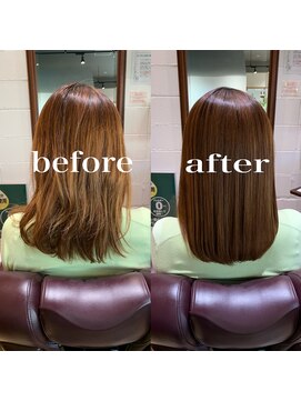 チアー ヘアリラクゼーション 富雄店(cheer HAIR RELAXATION) ツヤツヤサラサラスタイル♪