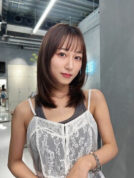 サンバレー(SUNVALLEY) 透け感バング ハイレイヤー 小顔カット