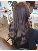 ヘアアトリエ ナイン(hair atelier nine)&nbsp;メルティーカラー/似合わせカット/ウェーブミディアム/福島市