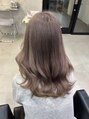 ソアバイリコヘアー(soar by LiCO Hair)&nbsp;レイヤーカット×ミルクティーグレージュ[沖縄/北谷/韓国ヘア]