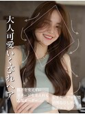 20代30代40代小顔カット大人かわいいくびれレイヤー前髪韓国112