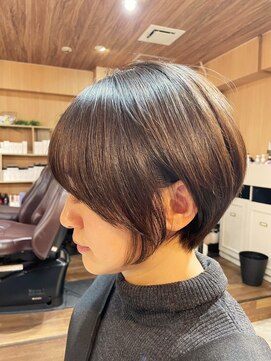 ローカス 花小金井南口店(LOCUS) ☆　ショートボブ　耳かけスッキリスタイル　☆