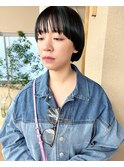 大人可愛い美人似合わせマッシュレイヤーボブカット