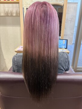 ヴィサージュジョイン(VISAGE join) ピンク×ブラックカラー