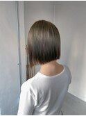 透け感オリーブベージュ